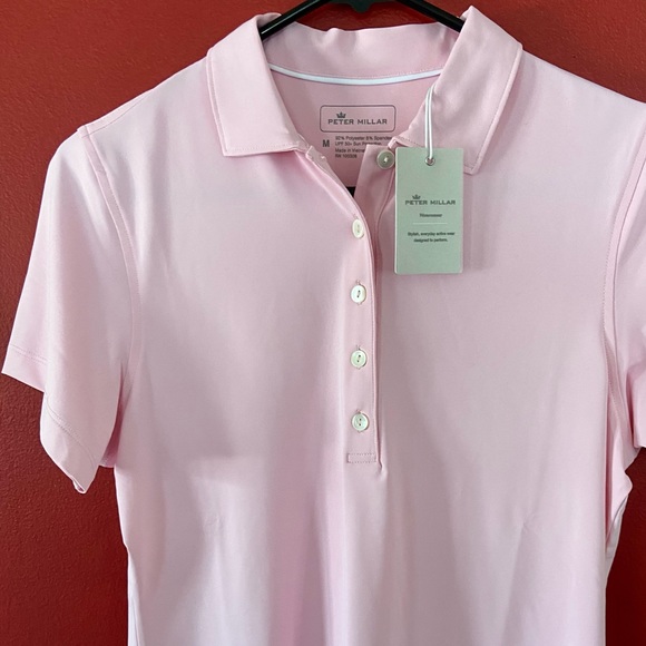 NWT PETER MILLAR CROWN SPORT POLO🏌️‍♀️⛳️👑👚 - Picture 3 of 6